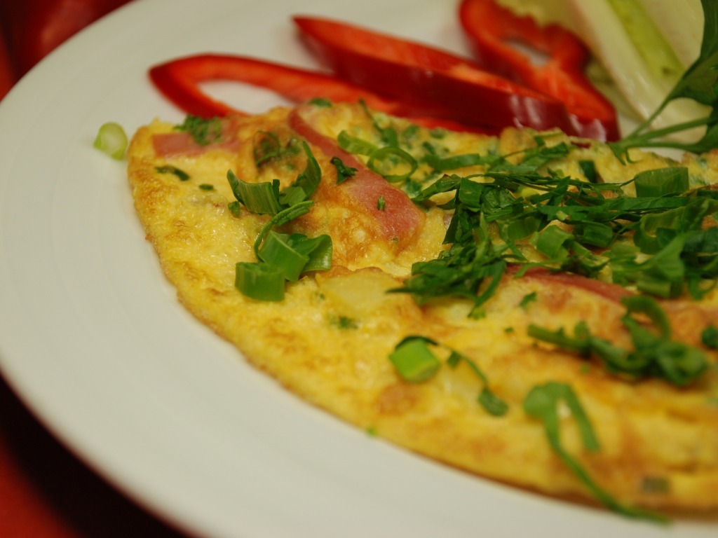 Füme Somon Omlet