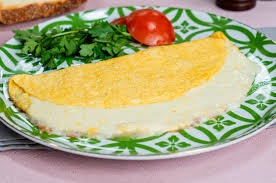 Baharatlı Peynirli Omlet