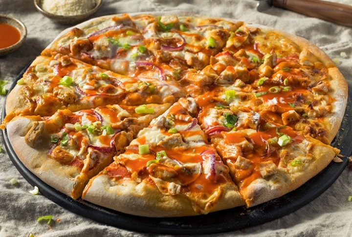 Meksika Tavuklu Pizza